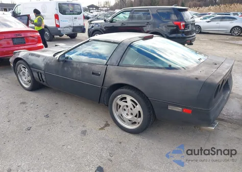 1990 Chevrolet Corvette из США, поврежденный, VIN 1G1YY2380L5105484